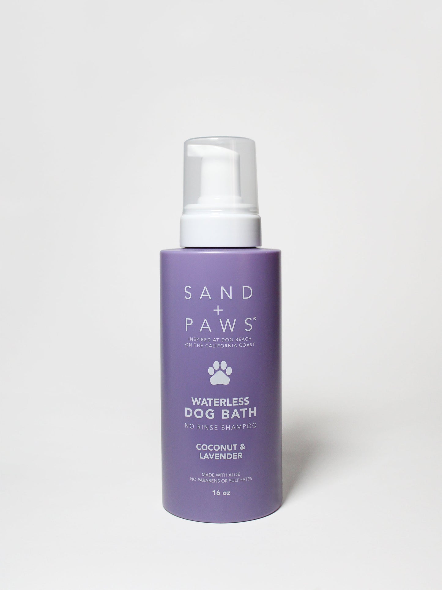 Sand + Paws Waterless Dog Bath - Coconut & Lavender
